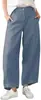Pantalones cortos de pierna ancha, ceñidos, casual, de cintura alta, elegantes, de color liso, con botones, nuevos para el verano, transfronterizos, europeos y americanos.