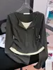 Camiseta Feminina Manga Longa Estilo Pura Desejo Garota Apimentada Falsa Duas Peças 2026, Novo Design para Primavera e Outono, Top Slim Fit de Nicho Emagrecedor