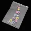 Saco Plástico Transparente de PVC Saco Selado Acessórios para Joias Saco de Subembalagem Material para Joias DIY Saco de Embalagem Selada Saco de Armazenamento