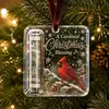 Ornamentos de Dinheiro Acrílicos de Natal Decoração de Armazenamento Cartão Presente de Feriado Pingente de Árvore Pingente de Árvore de Natal