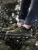 Zapatos de Senderismo Campo Traviesa para Hombre, Malla Transpirable Antideslizantes Ligeros, Zapatos Deportivos, Zapatos de Senderismo al Aire Libre para Hombre