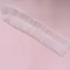 Camélia Dia das Mães Luz Luxo Pena Ferro Pequeno Estilo Chanel Decoração de Bolo Camélia Laço Borda de Pérola