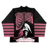 Hip hop callejero americano y2g artesanía compuesta suéter holgado retro para hombre y mujer camiseta de algodón igual