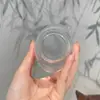 Vaso de cristal de borosilicato para servir té, dispensador de té de vidrio para el hogar, transparente, taza de té japonesa Kung Fu, accesorios aislados para la ceremonia del té