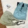 Bolsa de Lona Impresa Personalizada para Clase, Bolso Cruzado a Cuadros 2026, Bolso de Mano Elegante, Bolsa Tote de Doble Uso