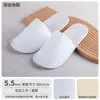 Pantuflas desechables de hotel, artículos especiales para habitaciones de invitados en casas de huéspedes, pantuflas gruesas antideslizantes para hostelería y salones de belleza, venta al por mayor