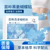Parche de Jengibre Negro Mariposa Miaoling Parche Herbal para Cintura y Abdomen Parche Caliente Adelgazante para Uso en Casa, Parche Quemagrasas para Personas Perezosas, En Stock al por Mayor