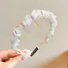 Tiara Infantil de Rede com Dentes Estilo Pastoral Francês Organizador para Cabelos Cacheados de Meninas Tiara Antiderrapante Não Puxa o Cabelo Presilha de Cabelo