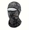Gorro de Protección Solar de Verano para Hombres, Máscara de Protección Solar para Exteriores Estampada de Seda de Hielo para Mujeres, Máscara para Montar en Motocicleta, Mascarilla Facial