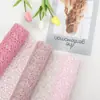 Materiales de Empaque Floral Estilo Coreano Malla Jacquard Floral Hecho a Mano Decoración de Ramo DIY Suministros para Floristería Flores