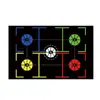 Entrenamiento de Juego de Pies de Baloncesto Antideslizante Interior y Exterior Fútbol Deportes Control de Balón y Dribbling Reducción de Ruido Alfombra Insonorizada Venta al por Mayor de Fábrica Absorción de Impactos