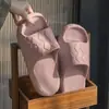 Amor Hormiga Moda Nueva Primavera/Verano Simple Diamante Tablero de Damas Cómodas Pantuflas de Casa para Pareja Hombres y Mujeres