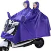 Poncho para Vehículo Eléctrico Impermeable para Motocicleta Bicicleta Eléctrica Lluvia Fuerte Cuerpo Completo Persona Sola Ensanchado Hombres y Mujeres Engrosado y Ampliado Doble Persona