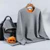 Ropa interior térmica de terciopelo dorado para hombre de alta calidad, pantalones largos con forro de felpa para invierno, ajustados, resistentes al frío, traje base