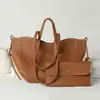 2026 Bolso de Mano Nuevo Estilo Coreano de Alta Gama Gran Capacidad Versátil Bolso de Mano Retro para Hombro Cruzado Debajo del Brazo para Mujeres