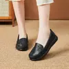 Zapatos de Madre de Cuero Suave de Comercio Exterior Nuevos Primavera/Verano 2026, Zapatos Individuales Slip-On Nuevos Primavera 2026 con Suela de Piel de Vaca para Comercio Electrónico Transfronterizo