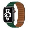 Aplicable a Apple Watch iwatch correa de silicona magnética corrugada applewatchs8/7/6/5 cadena de silicona