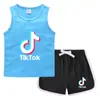 Conjunto de Chaleco y Shorts de Verano para Niños Estilo Coreano Casual Camiseta Interior Absorbente de Sudor de Color Caramelo sin Mangas para Niños