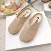 Zapatos Lindos para Mujer Verano Interior Sandalias Cerradas Antideslizantes Playa Baño Nuevos Color Sólido Huecos de Fondo Plano Pantuflas Exterior Interior