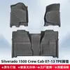 Adequado para Chevrolet Silverado 1500 Crew Cab 2007-2013 Tapetes de Chão de Carro TPE