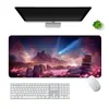 Fábrica Original Mouse Pad Céu Estrelado Tapete de Mesa para Jogos Antiderrapante Resistente ao Desgaste Borda de Precisão Trava