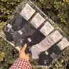 Calcetines Deportivos Bajos para Hombre y Mujer Ji Zhi, Calcetines de Algodón Ajustados a la Cintura Pequeña, Estilo Universitario Hechos a Mano al por Mayor 26