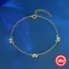 Plata de Ley S925 Separador Clásico de Lazo Pulsera para Mujer Popular de Venta Caliente Europea y Americana Estilo Francés Diamante Elegante Pulsera Versátil