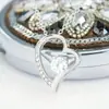 Moda Transfronteriza Más Vendido Collar Corazón de Melocotón Amor Incrustado de Circonita Moda Femenina Collar de Lujo Ligero con Tarjeta Joyería