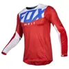 Ropa de Ciclismo de Descenso con Estampado de Zorro de Verano Transpirable de Manga Larga para Hombre Ropa Personalizada de Carreras para Motocicleta Todoterreno