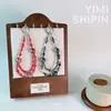 Cordón de Teléfono de Cadena Doble con Cristales y Cuentas Doradas con Efecto Cielo Estrellado Degradado, Cadena para Muñeca Antiperdida, Llavero y Accesorio para Bolso