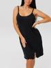 Moda Europea y Americana Nueva 2025 Sexy Tirantes Finos Vestido de Noche Escote Bajo Tirantes Finos Sexy Vestido con Tirantes Negros