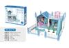 Amazon DIY Casa de Princesas Niñas Juego de Simulación Juguete Casa de Muñecas Castillo Villa Casa de Montaje para Niñas Transfronterizo