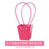 Bolso tote color macarrón Bolso trapezoidal a cuadros textura bolso cuadrado bolsa de regalo bolsa de regalo bolsa de mano bolsa de regalo al por mayor