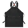 Amazon Delantal de Lona de Algodón Impermeable con Múltiples Bolsillos, Logo Personalizado, para Jardinería Casera y Carpintería, Resistente al Desgaste, Ropa de Trabajo para Hombres