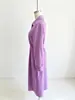 Colección de otoño 2026 europea y americana: Vestido largo blanco de alta gama, ajustado en la cintura, corte holgado, ropa para mujer talla grande, un artículo popular para ventas transfronterizas