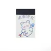 Caderno Doudou T Mini Portátil Tamanho de Bolso Adesivos Fofos Alto Valor Divertido Alívio do Estresse Caderno Infantil