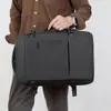 Mochila Doble Expandible de Gran Capacidad, Bolso para Laptop para Viajes de Negocios, Mochila Casual para Viajes, Mochila para Viaje de Negocios
