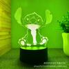 Luz Nocturna 3D Dormitorio Mesita de Noche Anime Lindo Luz Nocturna Creativa Regalo Nuevo y Único Lámpara de Mesa Luz de Ambiente USB