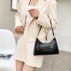 Bolso pequeño con estampado de cocodrilo para mujer, bolso de hombro para mujer, estilo coreano, bolso de hombro occidental de moda, comercio exterior