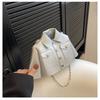 Bolso de Mujer Transfronterizo 2023 Nuevo Celebridad de Internet Moda Creativa Ropa Bolso de Hombro Nicho Cadena Bolso de Hombro Bolso de Mujer