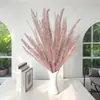 Materiais para Flores Artificiais, Penas de Pétalas Duplas, Pele Sintética, Lantejoulas, Decoração de Casa, Buquês Artificiais, Galhos, Decorações para Sala de Estar, Adereços para Fotografia