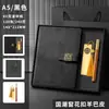 Set de regalo de cuaderno de negocios personalizable con impresión de logotipo, bloc de notas engrosado, cuaderno encuadernado en piel, libro de registro de reuniones