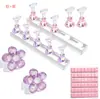 Suporte de Prática para Manicure Japonesa Rack de Prática Tabuleiro de Xadrez Suporte de Exibição de Trabalho Conjunto de Acrílico com Suporte de Unha Magnético Conjunto Venda por Atacado