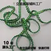 0.9CM color onda de seda brillante encaje tejido de ganchillo ropa para muñeca Barbie bolsos zapatos y sombreros accesorios de ribete decorativo