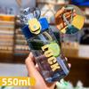 Tazas de Agua para Niños de Primaria al Por Mayor para Niños y Niñas con Pajita Hervidores Escolares Portátiles para Mujeres Embarazadas Vasos de Plástico