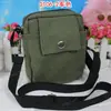 0106 Lona Simple Casual Bolso Cruzado para Teléfono Móvil Mini Bolso de Cintura con Cremallera para Almacenamiento de Negocios Hecho a Medida