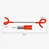 Colgador de Linterna de Camping Resistente con Forma de S de Doble Extremo