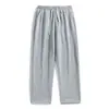 Pantalones Explorer de Primavera y Verano para Hombres y Adolescentes, Pantalones Casuales para Hombre con Cordón, Pantalones Largos Versátiles de Color Sólido de Moda para Hombre