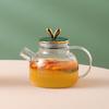 Juego de Tetera de Vidrio Automática para el Hogar de Gran Capacidad Estufa Cerámica Eléctrica Hervir Agua para Té Hervir Té Set Resistente a Altas Temperaturas Engrosado