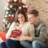 Caja Sorpresa de Navidad para Sacar Dinero Papá Noel Caja de Regalo DIY para Sacar Dinero Caja de Regalo Creativa de Navidad en Efectivo